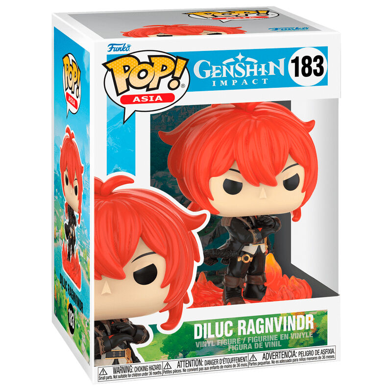 Figura POP Genshin Impact 2 Diluc Ragnvindr FUNKO