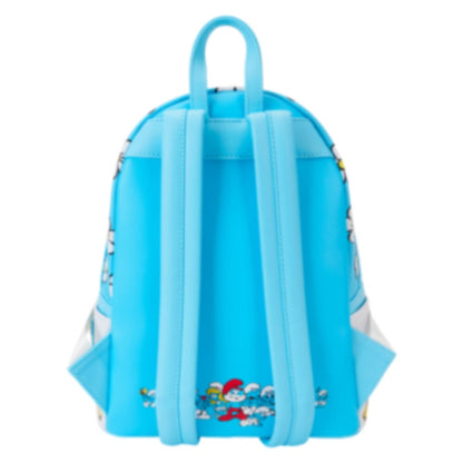 Mochila Pitufina Los Pitufos Loungefly 26cm LOUNGEFLY