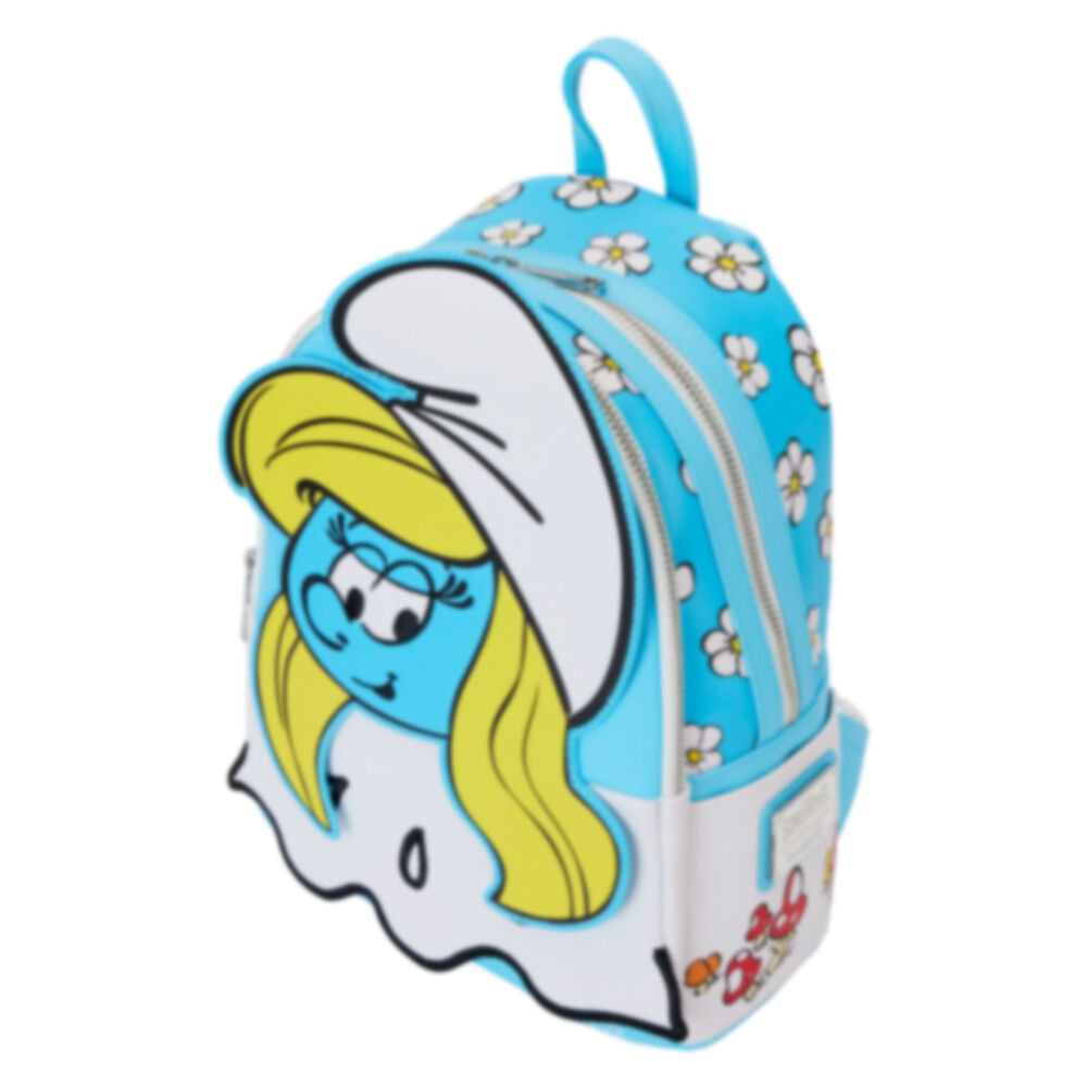 Mochila Pitufina Los Pitufos Loungefly 26cm LOUNGEFLY