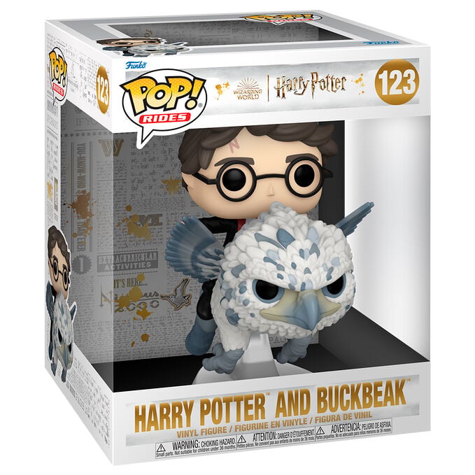 Figura POP Rides Deluxe Harry Potter y el Prisionero de Azkaban - Harry Potter & Buckbeak FUNKO