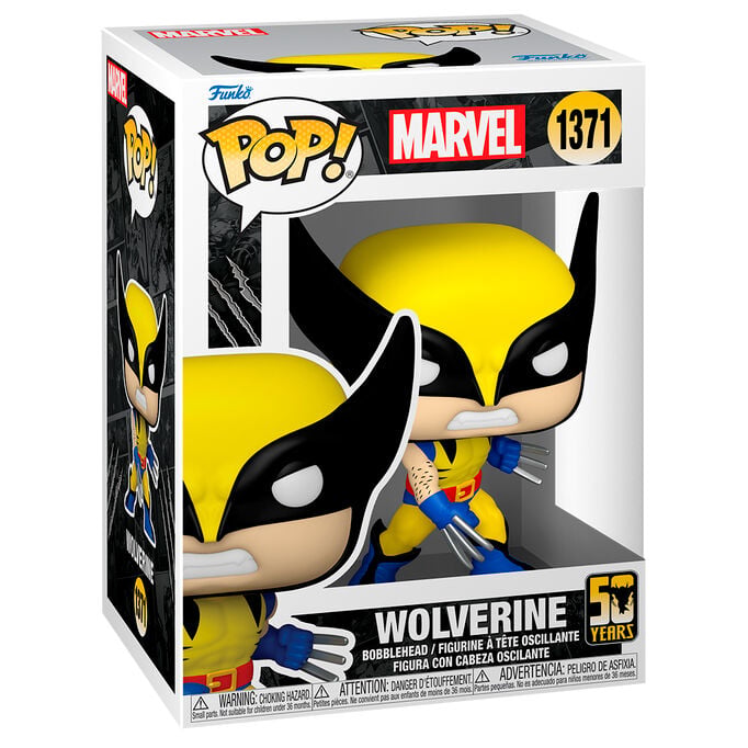 Figura POP Marvel Wolverine 50th Anniversary - Wolverine Classic Suit FUNKO