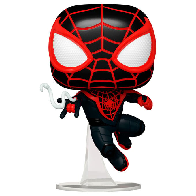 Figura POP Marvel Spiderman 2 Miles Morales Upgraded Suit FUNKO