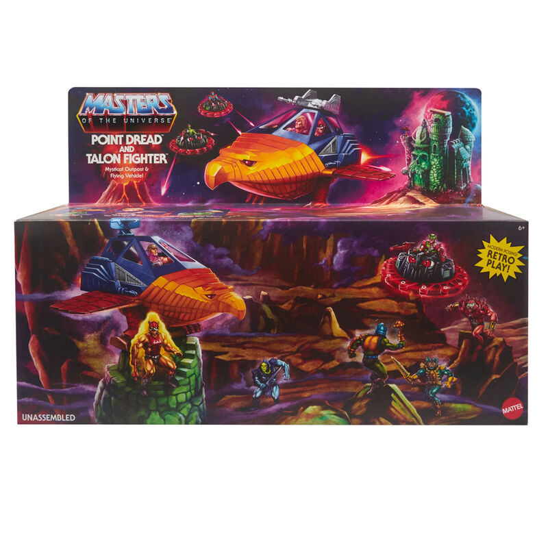 Vehiculo Point Dread and Talon Fighter Masters of the Universe MATTEL