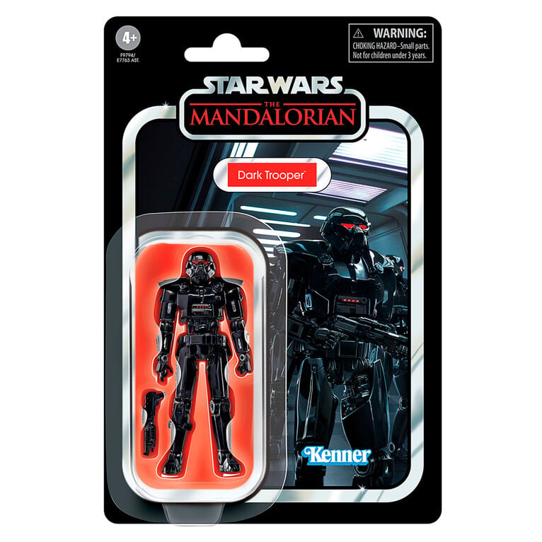 Figura Dark Trooper The Mandalorian Star Wars 9,5cm HASBRO