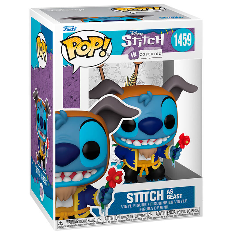 Figura POP Disney Stitch as Beast FUNKO