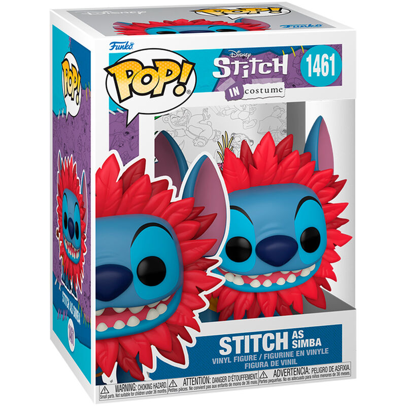Figura POP Disney Stitch as Simba FUNKO