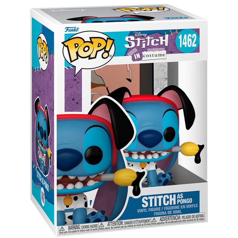 Figura POP Disney Stitch as Pongo FUNKO