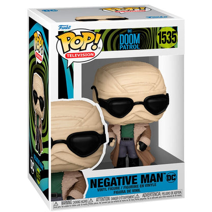 Figura POP DC Comics Doom Patrol Negative Man FUNKO