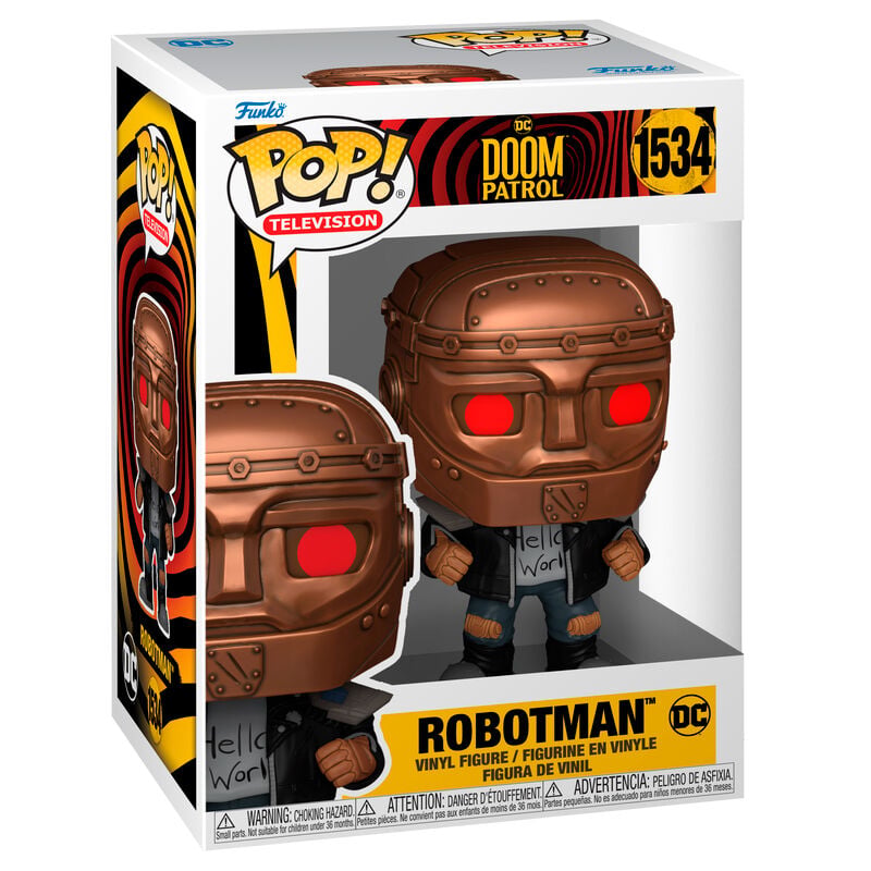 Figura POP DC Comics Doom Patrol Robotman FUNKO