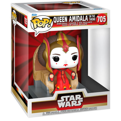 Figura POP Deluxe Star Wars Queen Amidala on the Throne FUNKO