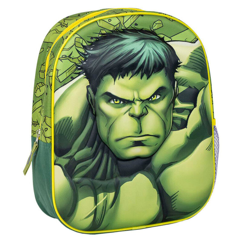 Mochila 3D Hulk Los Vengadores Avengers Marvel 31cm CERDÁ
