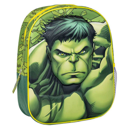 Mochila 3D Hulk Los Vengadores Avengers Marvel 31cm CERDÁ