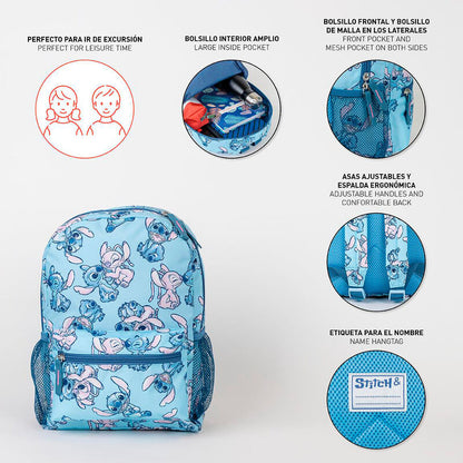 Mochila Stitch Disney 33cm CERDÁ