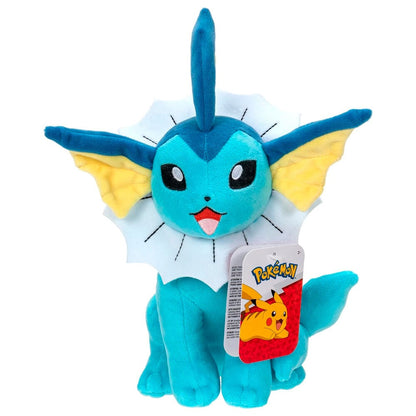 Peluche Vaporeon Pokemon 20cm JAZWARES