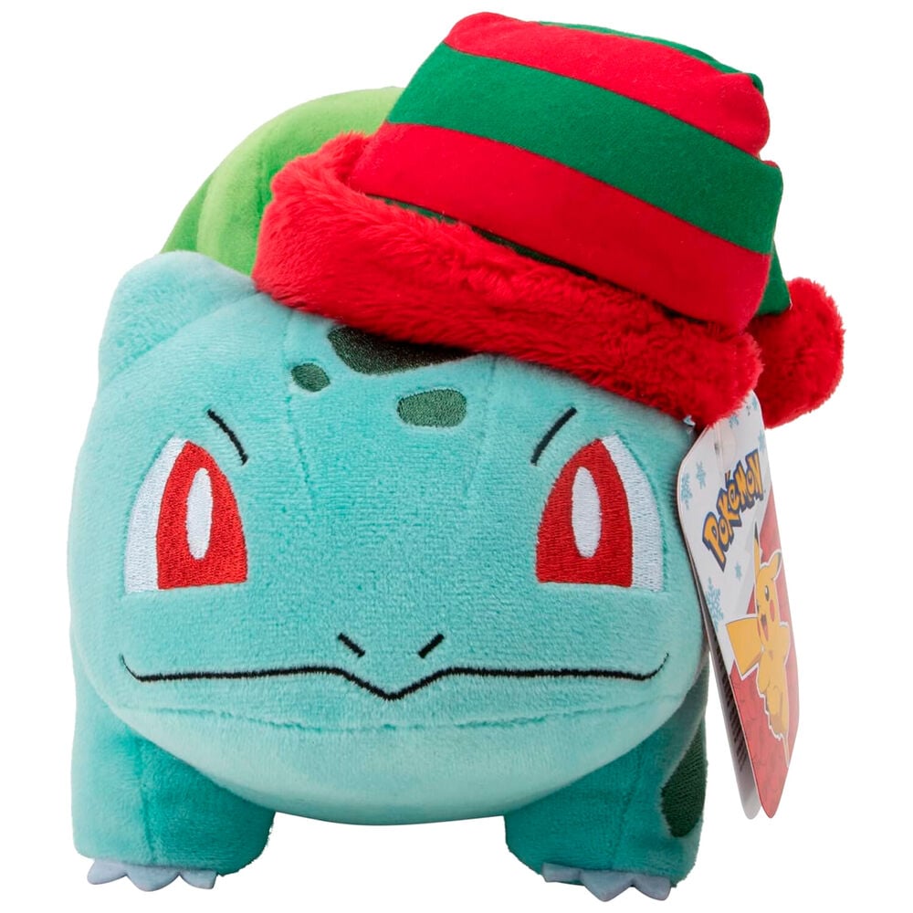 Peluche Bulbasaur Navidad Pokemon 20cm JAZWARES