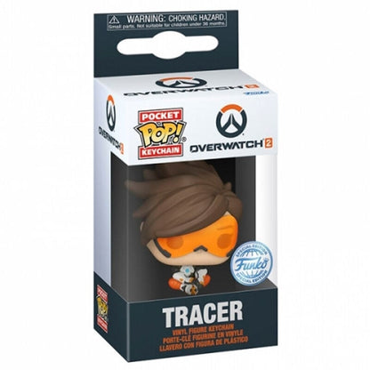 Llavero Pocket POP Overwatch 2 Tracer FUNKO