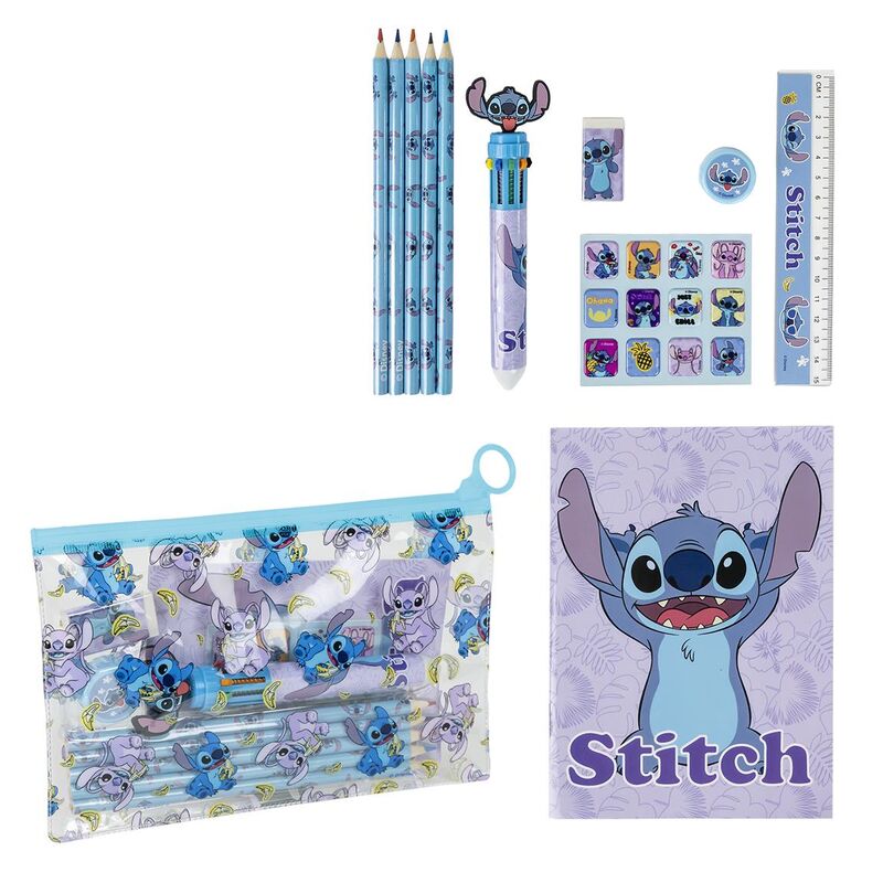 Set papeleria Stitch Disney CERDÁ