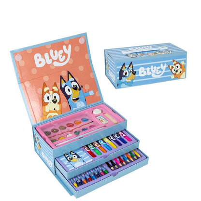 Maletin papeleria coloreable Bluey CERDÁ
