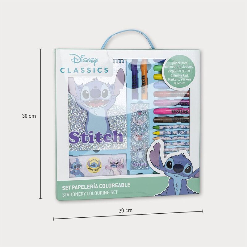 Set papeleria coloreable Stitch Disney CERDÁ