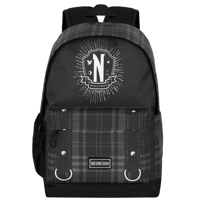 Mochila Chains Miercoles 43cm adaptable KARACTERMANIA
