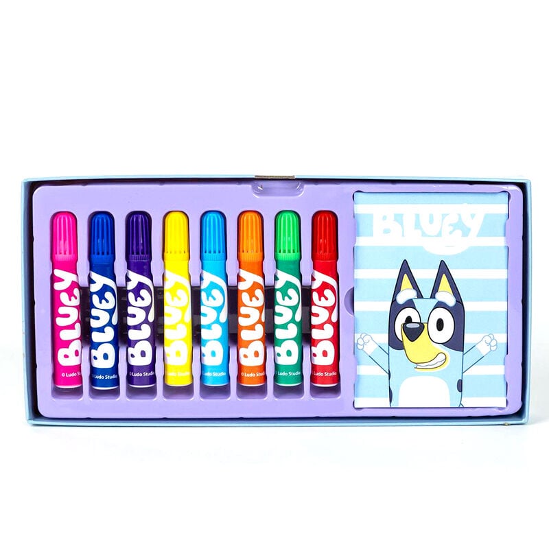 Maletin papeleria coloreable Bluey CERDÁ