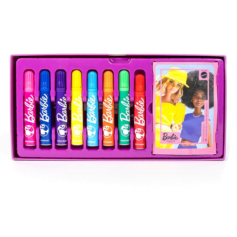 Maletin papeleria coloreable Barbie CERDÁ