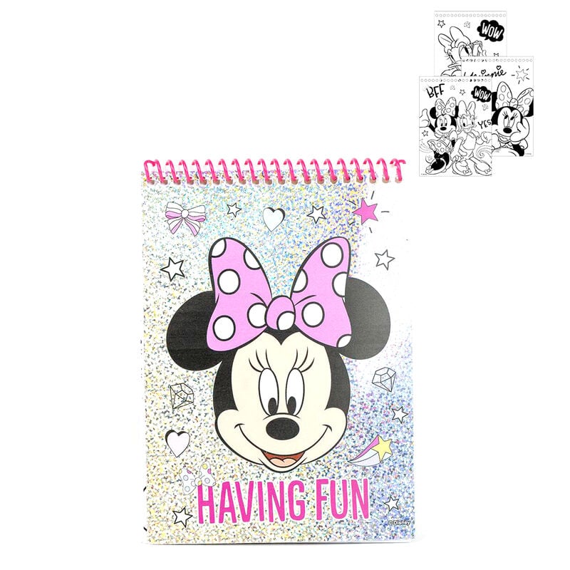 Set papeleria coloreable Minnie Disney CERDÁ