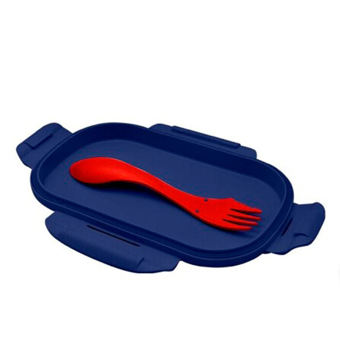 Sandwichera + cubierto Spiderman Marvel KIDS LICENSING