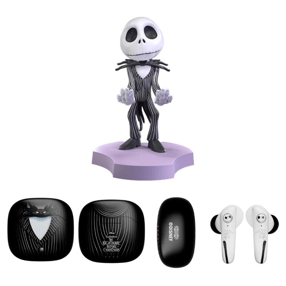 Mini Cable Guy + auriculares inalambricos Jack Pesadilla Antes de Navidad Disney EXQUISITE GAMING
