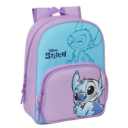 Mochila Sweet Stitch Disney 34cm adaptable SAFTA