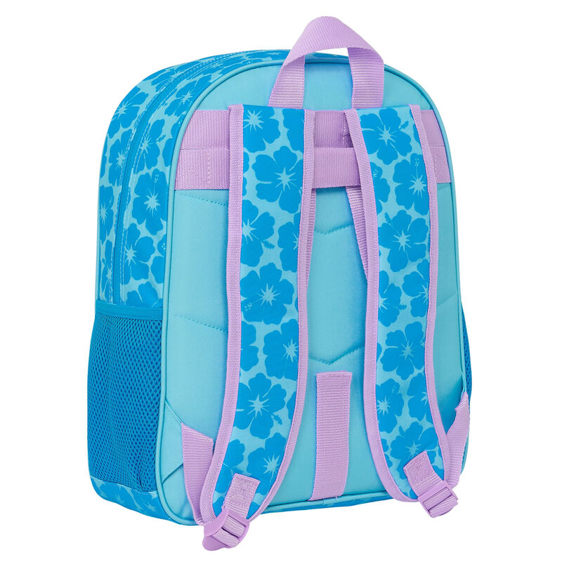Mochila Hawaii Stitch Disney 38cm adaptable SAFTA
