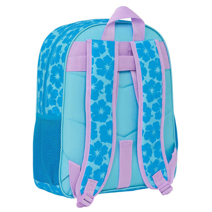 Mochila Hawaii Stitch Disney 38cm adaptable SAFTA
