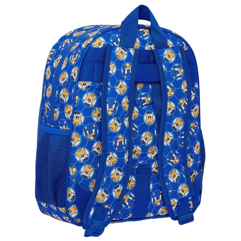 Mochila Sonic Prime 38cm adaptable SAFTA