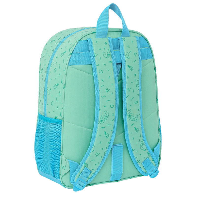 Mochila Aloha Stitch Disney 42cm adaptable SAFTA