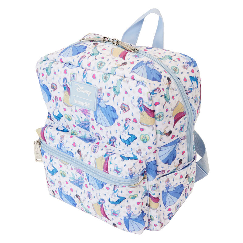 Mochila nylon Manga Style Princesas Disney Loungefly 24cm LOUNGEFLY