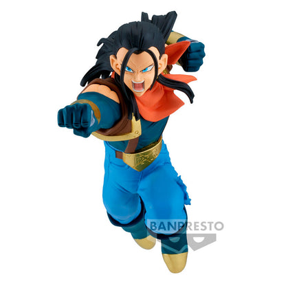 Figura Super 17 vs SSGSS Gogeta Match Makers Dragon Ball GT 16cm BANPRESTO