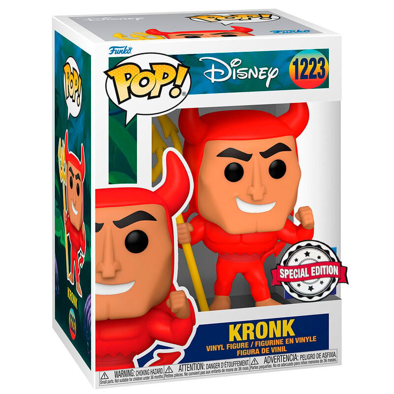 Figura POP Disney El Emperador y sus Locuras Kronk Exclusive FUNKO