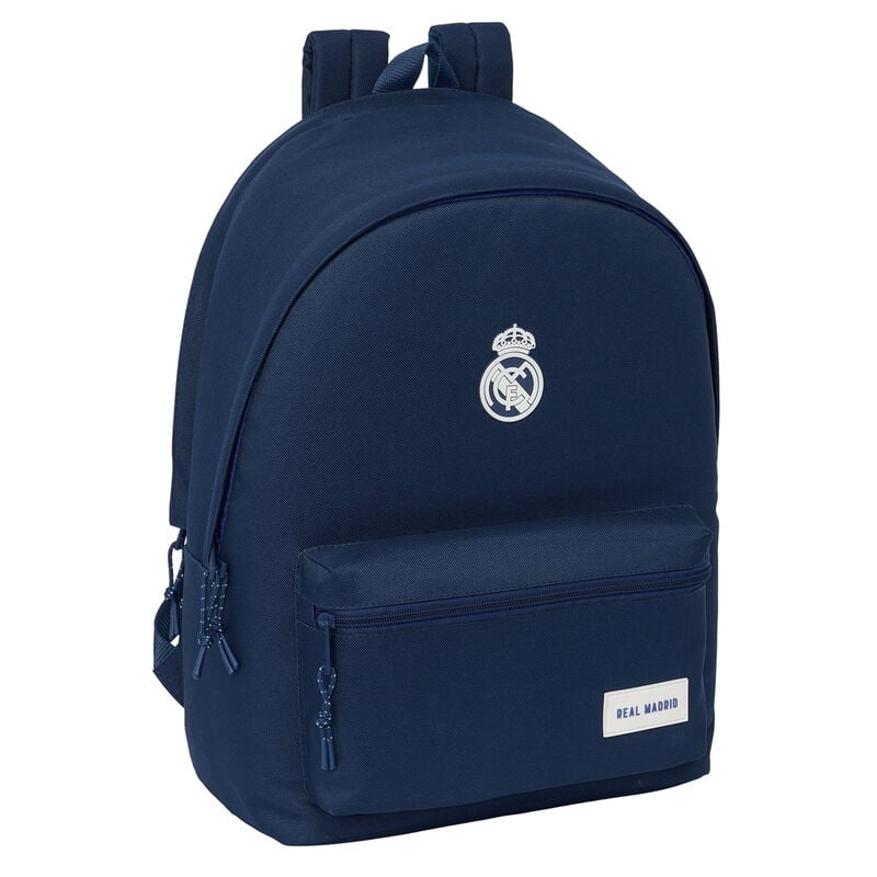 Mochila azul marino Real Madrid 44cm SAFTA