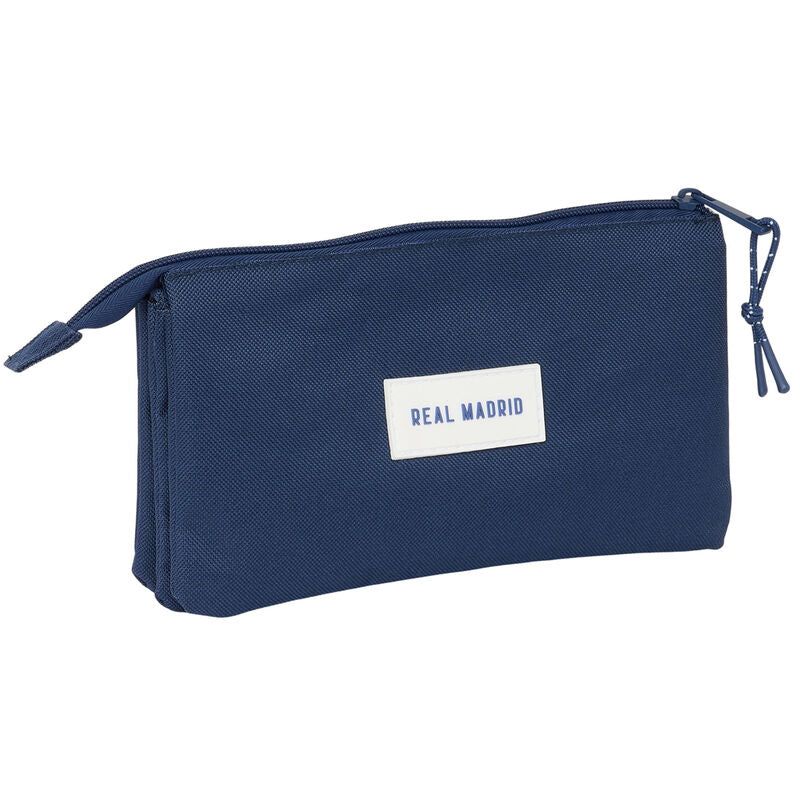 Portatodo azul marino Real Madrid triple SAFTA