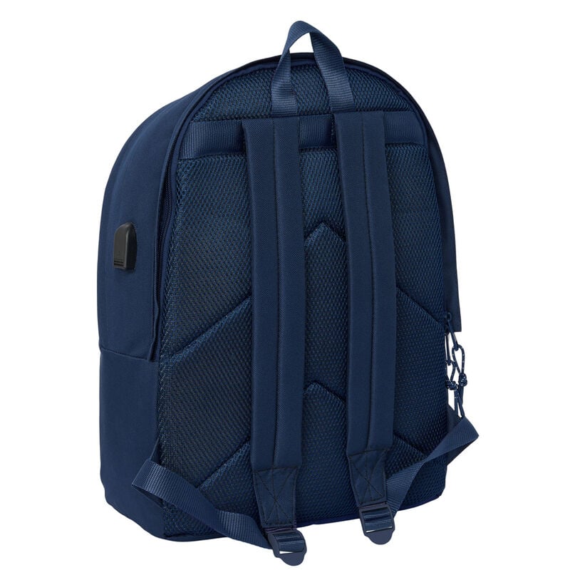 Mochila azul marino Real Madrid 44cm SAFTA