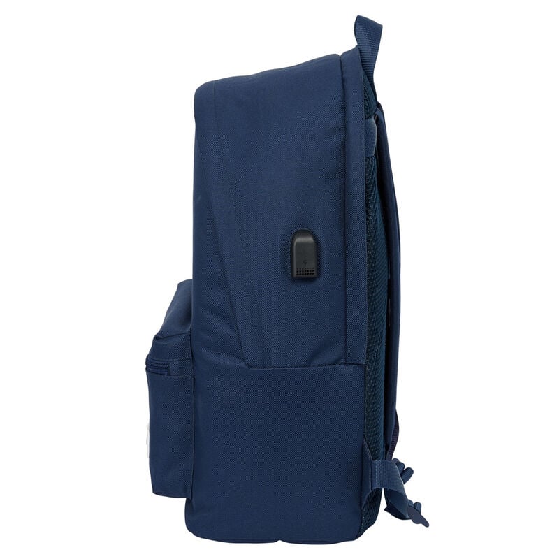 Mochila azul marino Real Madrid 44cm SAFTA