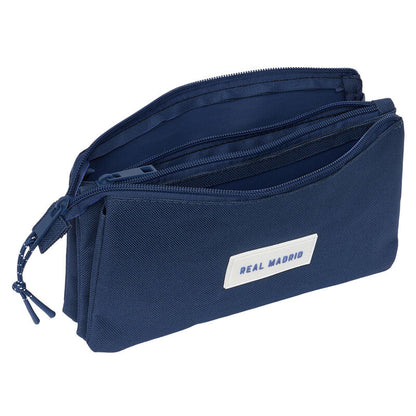 Portatodo azul marino Real Madrid triple SAFTA