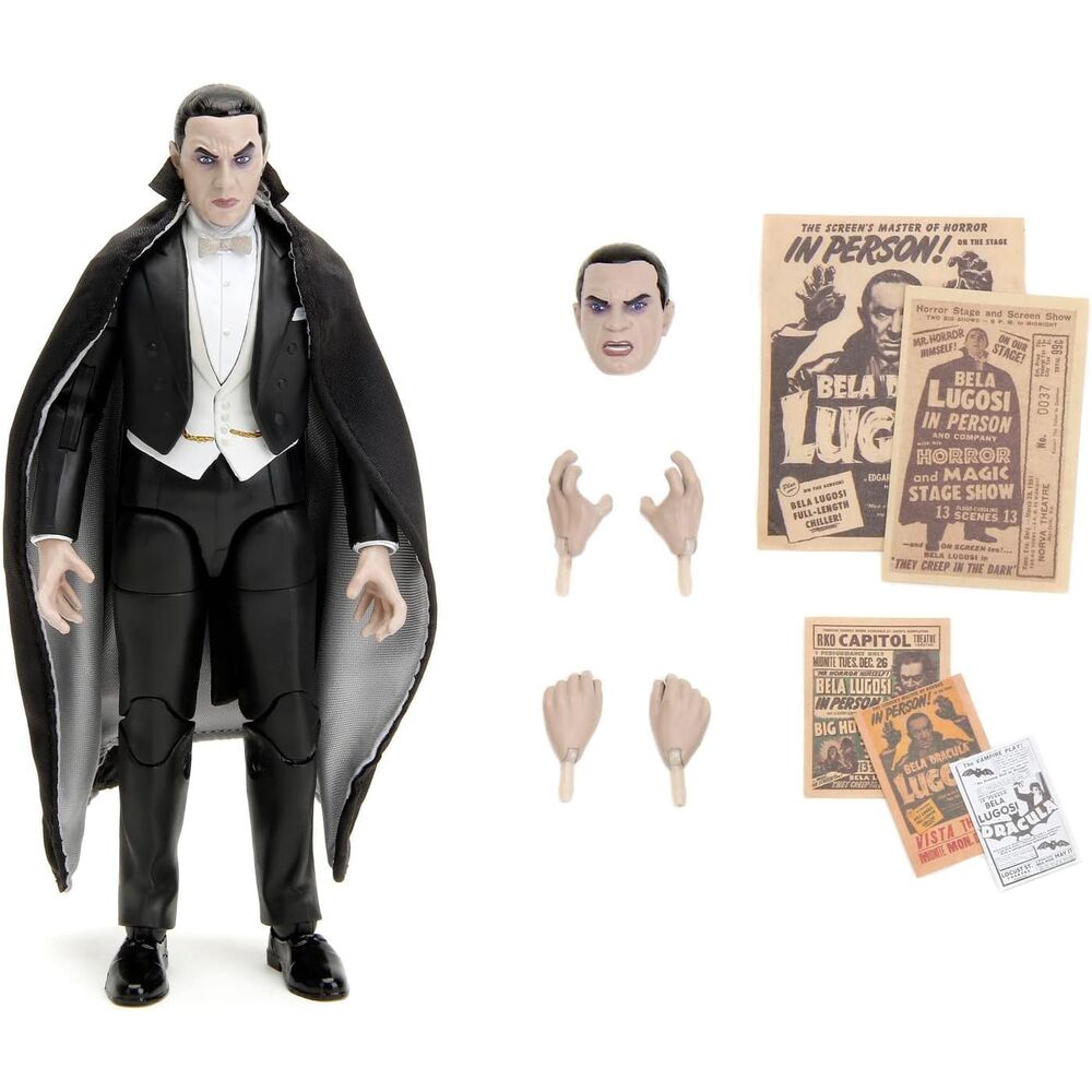 Figura Bela Lugosi Dracula 15cm JADA TOYS