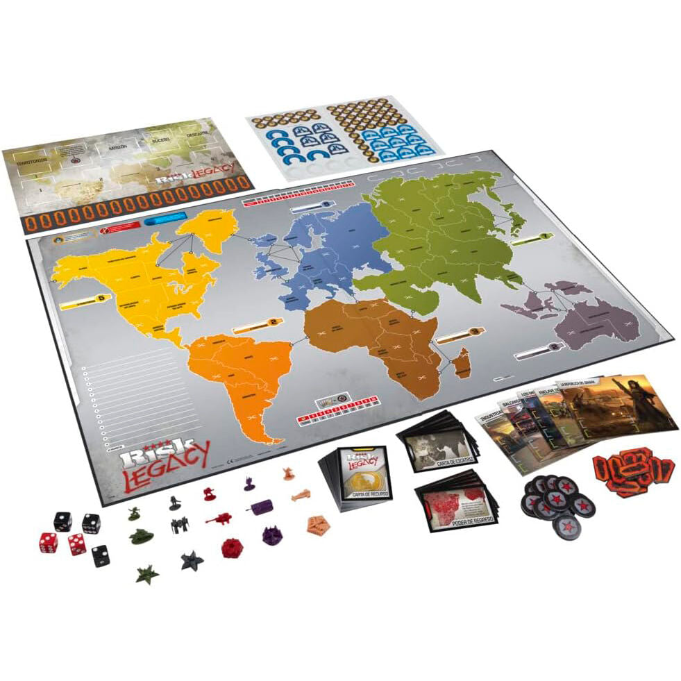 Juego mesa Legacy Risk español HASBRO