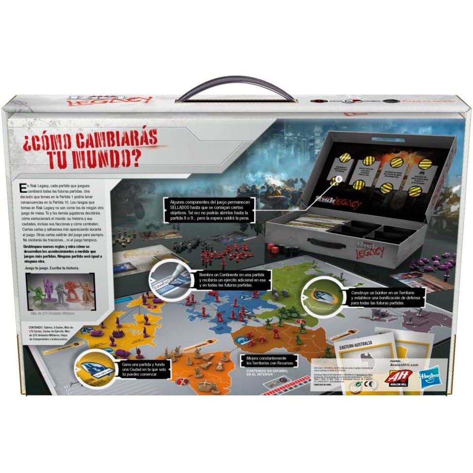 Juego mesa Legacy Risk español HASBRO