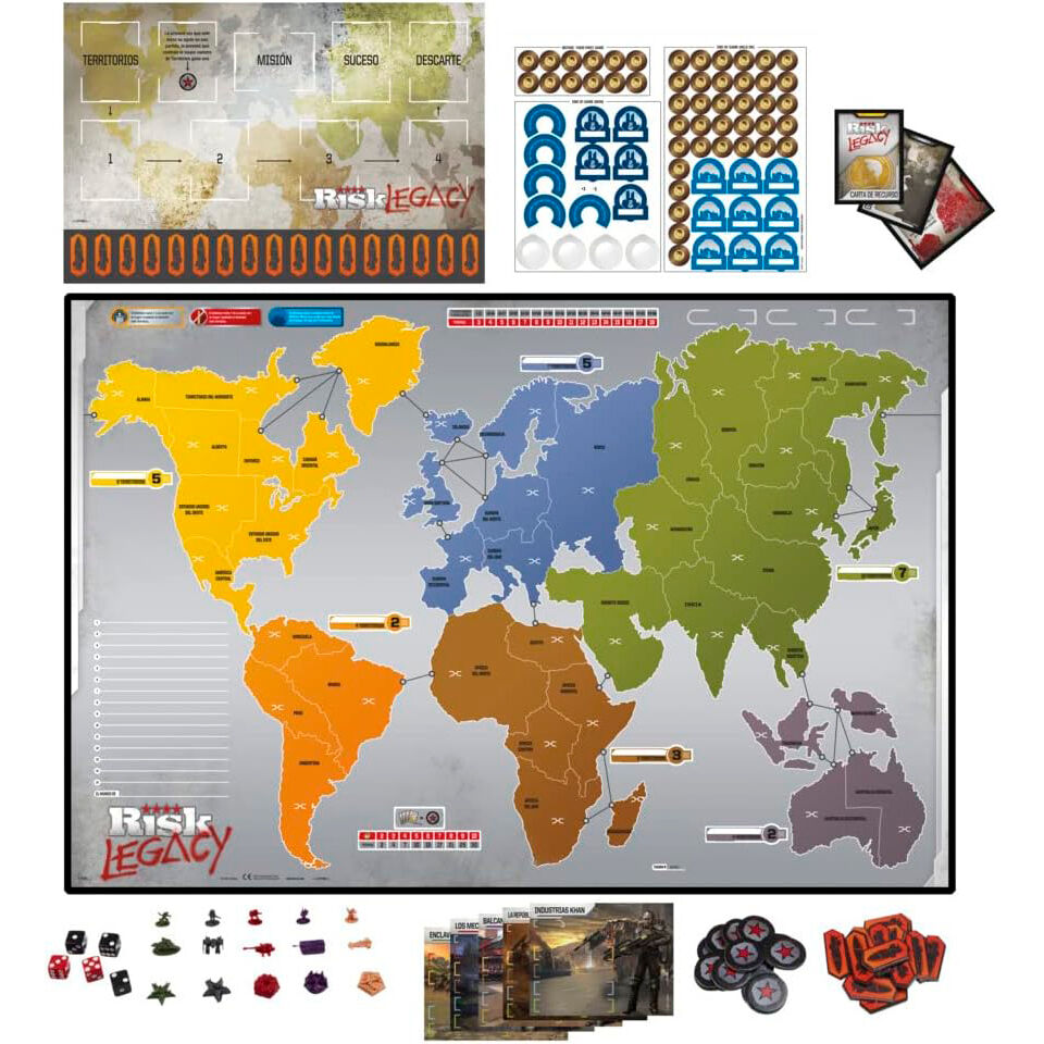 Juego mesa Legacy Risk español HASBRO