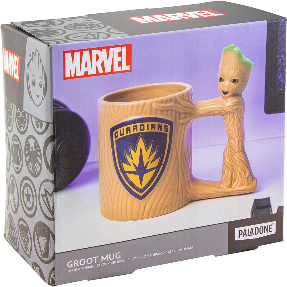 Taza 3D Groot Guardianes de la Galaxia Marvel 300ml PALADONE