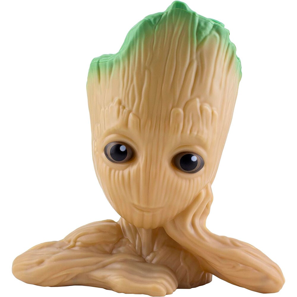 Lampara 3D Groot Guardianes de la Galaxia Marvel 22cm sonido PALADONE