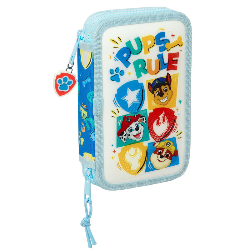 Plumier doble Pups Rule Patrulla Canina Paw Patrol 28pzs SAFTA