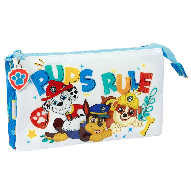 Portatodo Pups Rule Patrulla Canina Paw Patrol triple SAFTA